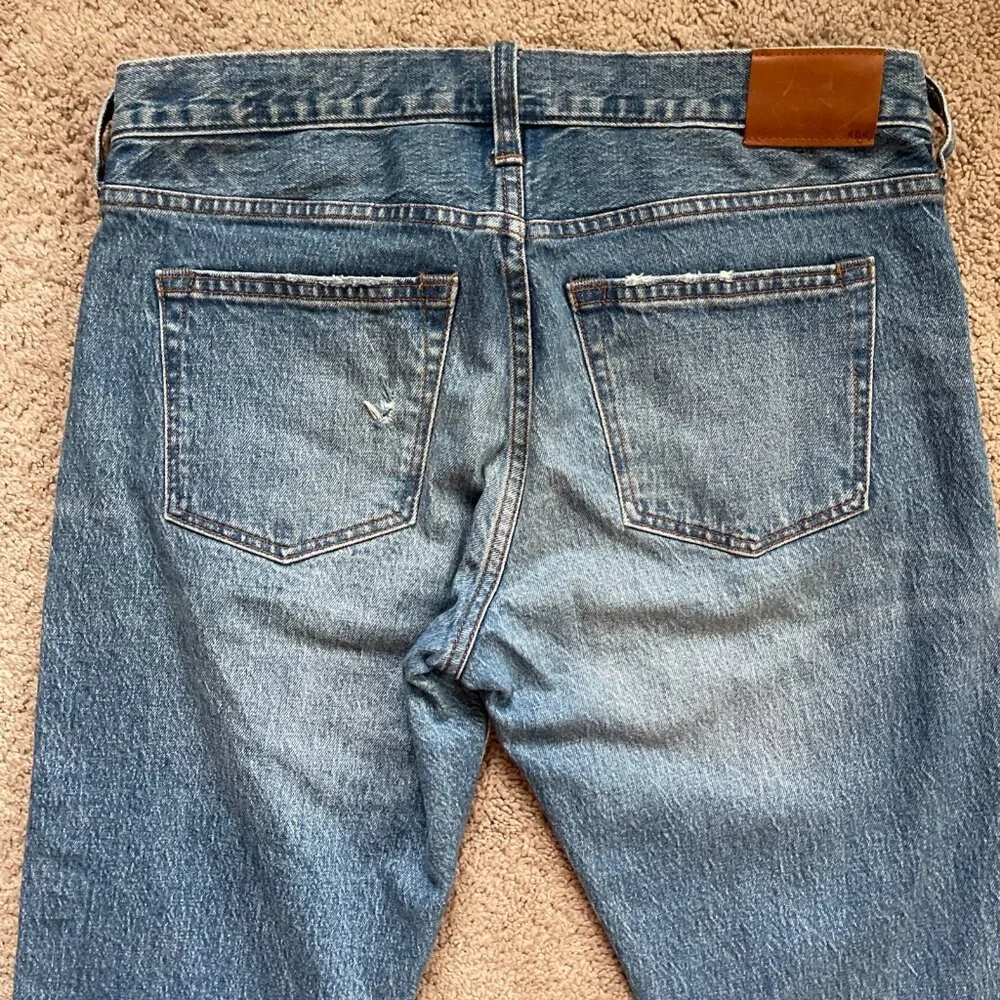 J Crew Jeans Mens 29x32 Blue 484 Slim Fit Dark Wash Stretch Denim Casual Quality